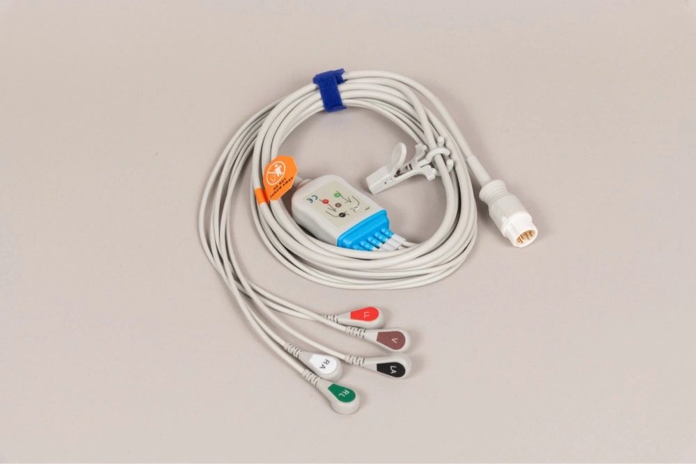 Philips IntelliVue MX100 Monitor 867033 With M8023A Charger & Cables - Image 9