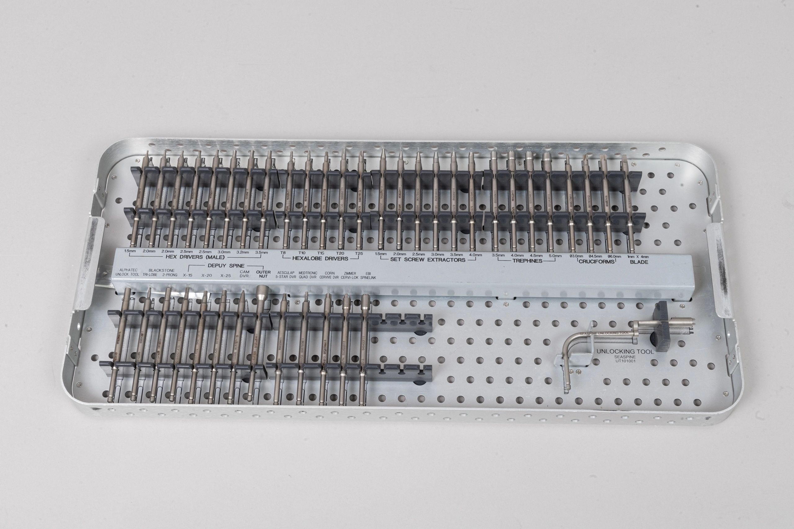 Teleflex Medical Evolution-C Cervical Screw Removal Set; MPN: ES-20001 - Image 3