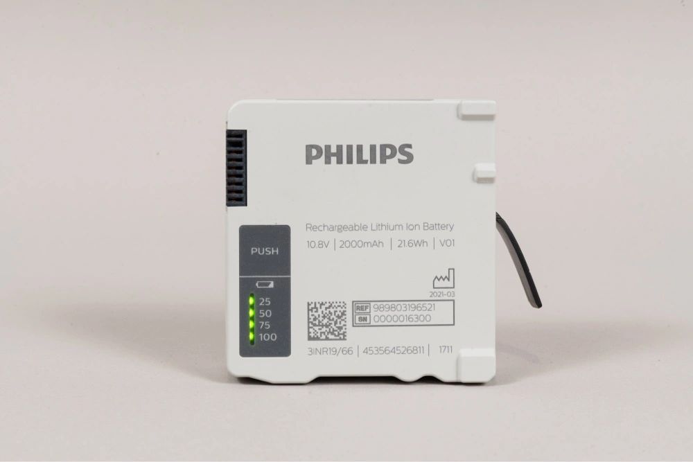 Philips IntelliVue MX100 Monitor 867033 With M8023A Charger & Cables - Image 7