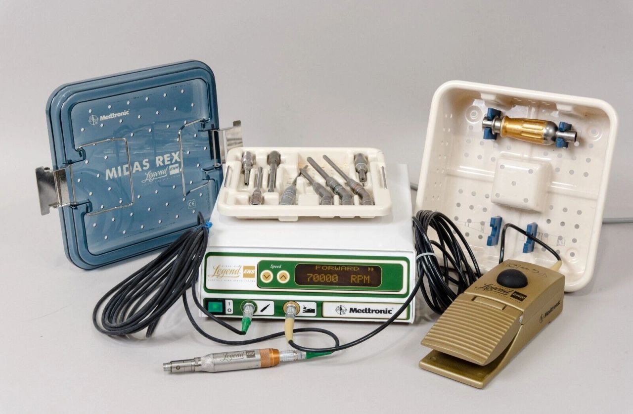 Medtronic Midas Rex EM100 Legend EHS Drill Set