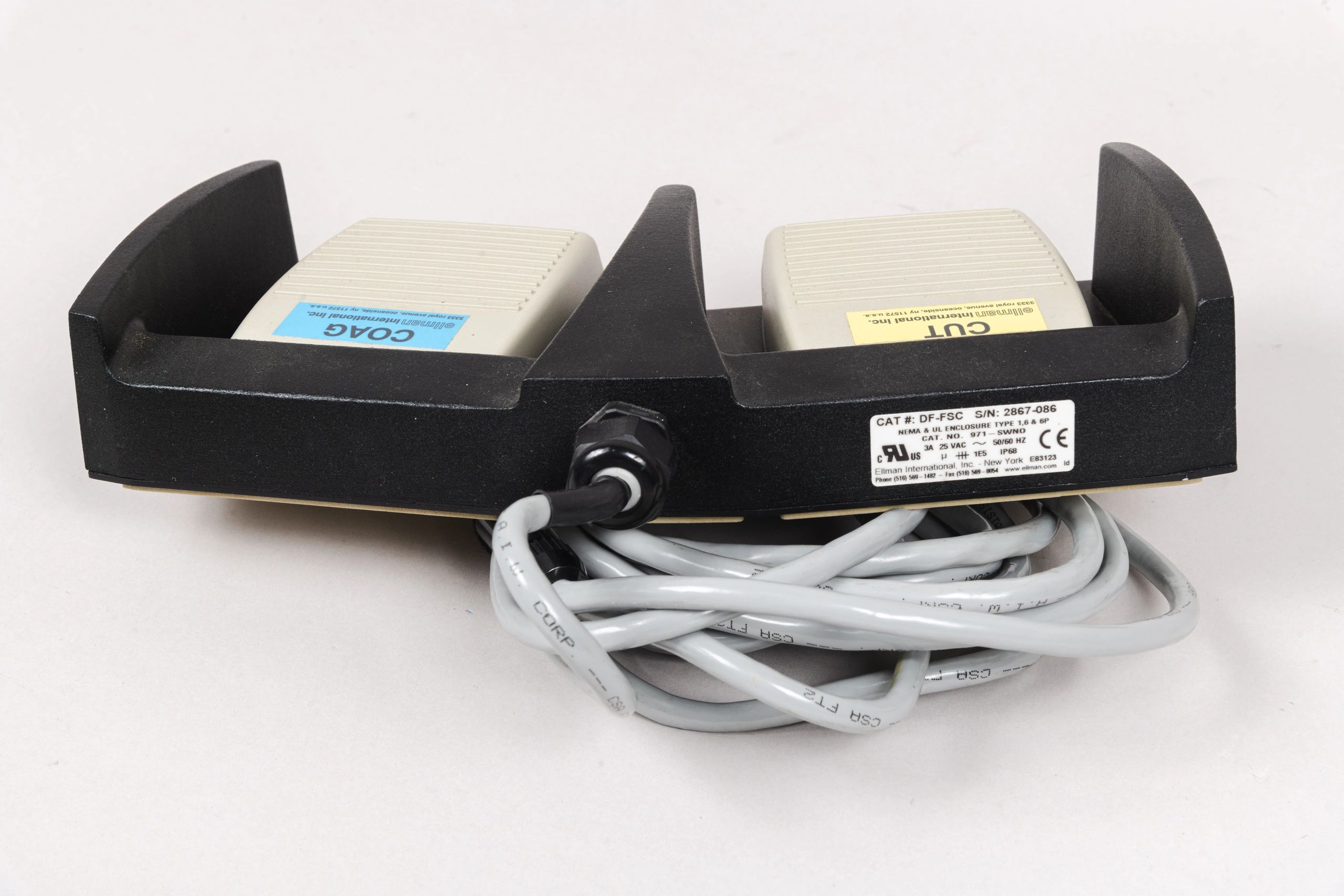 Ellman Surgitron 4.0 Dual RF 120 IEC P/N 2480234 with Pedal - Image 7