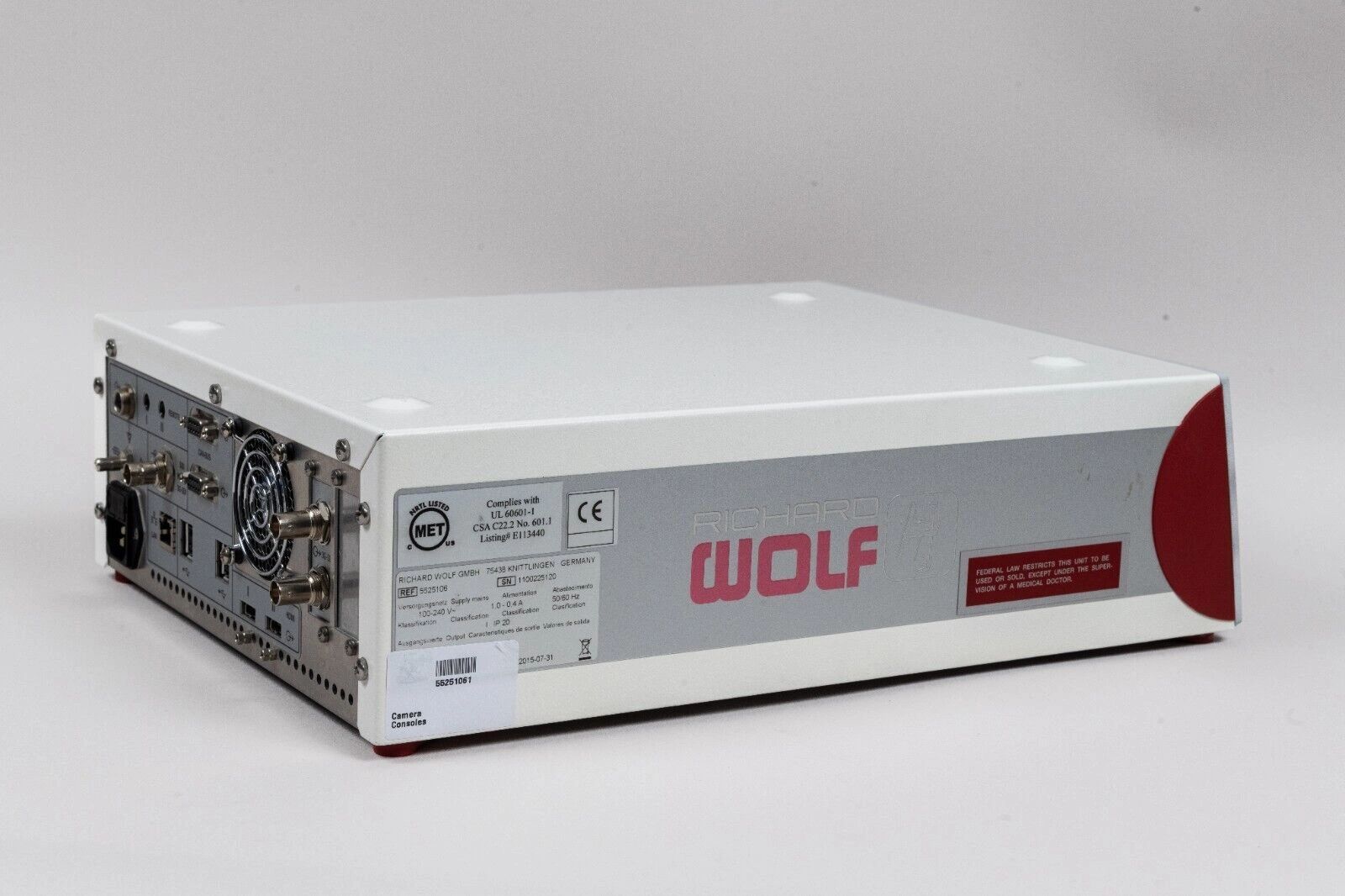Richard Wolf 5525 Endocam Logic HD Camera System - Image 6