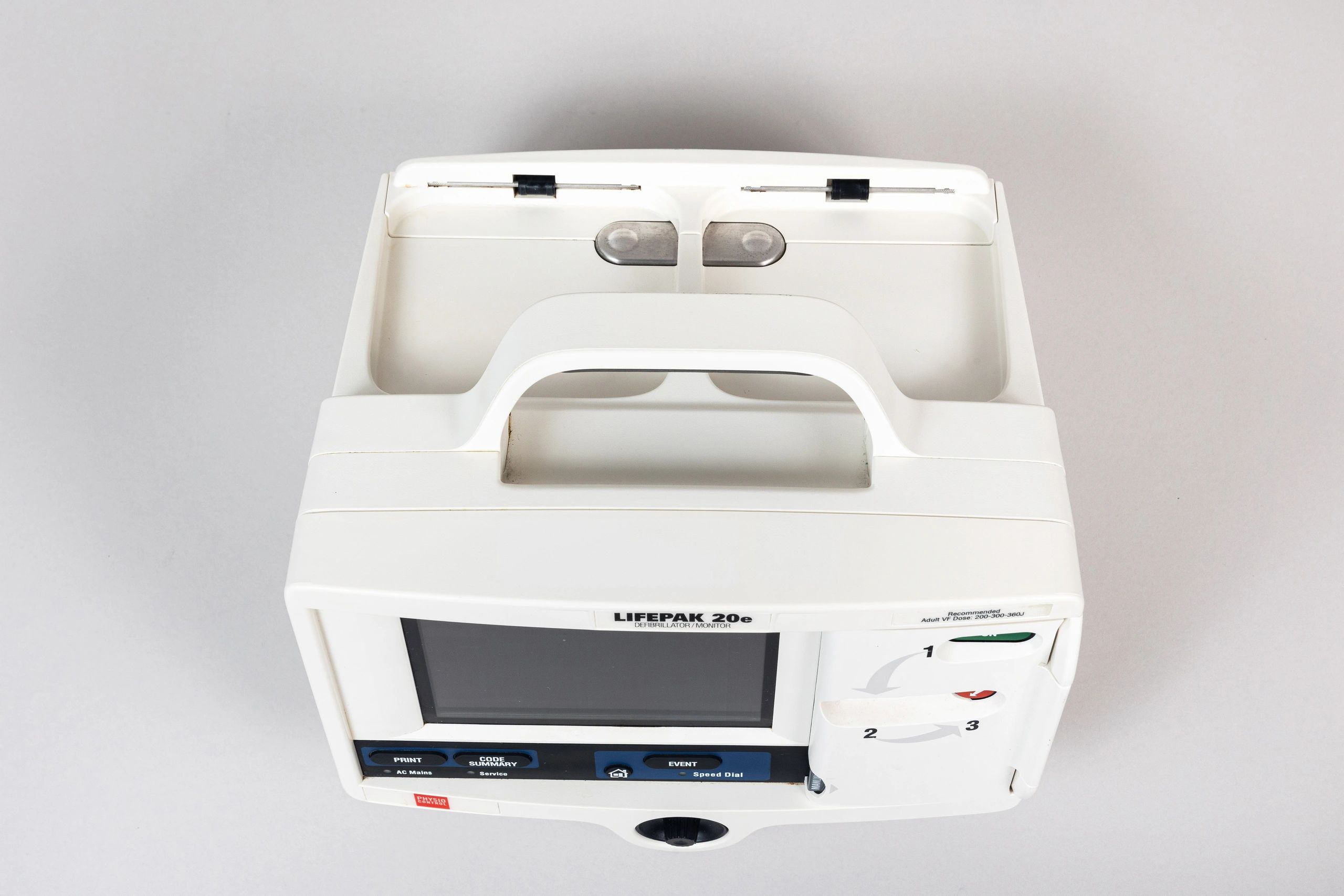Physio-Control LIFEPAK 20e Defibrillator Monitor With SPO2, ECG, AED Mode, Pacing, & Printer - Image 6