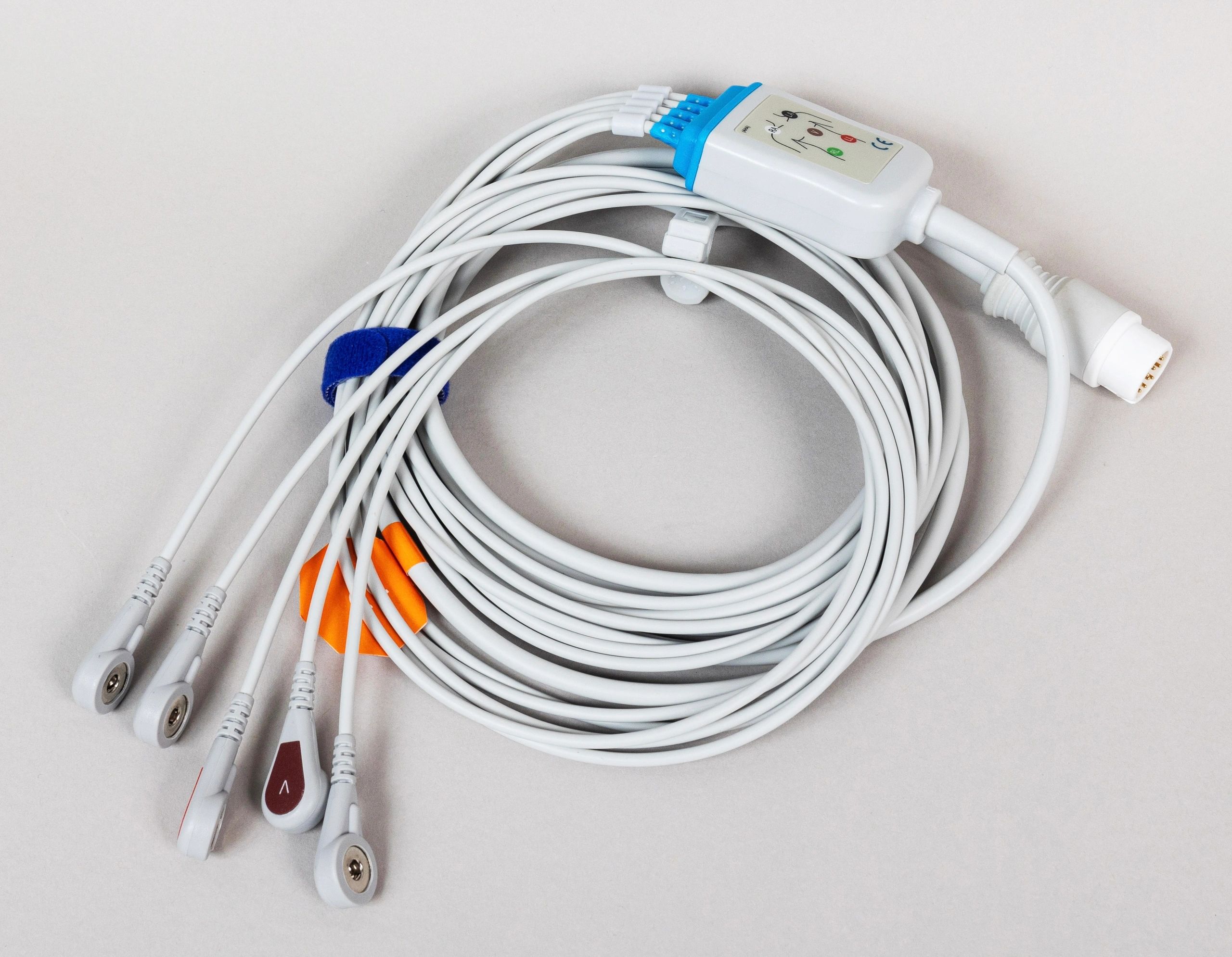 Philips Accessories Kit Cable Bundle - 5-Lead ECG, “FAST” SPO2, NIBP Hose, NIBP Cuff - Image 2