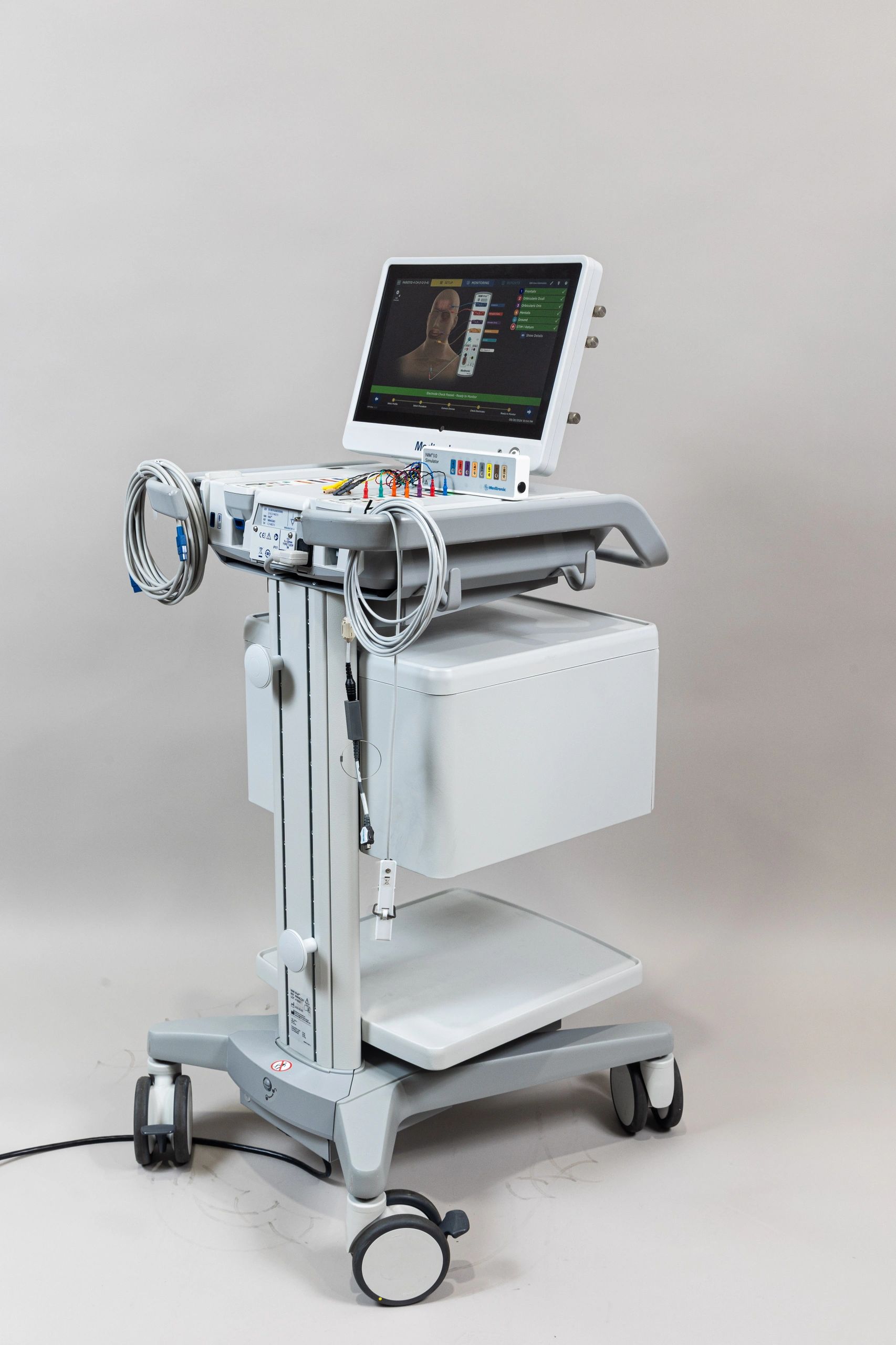 Medtronic NIM Vital Nerve Monitoring System with Patient Interfaces and Cart - Image 7