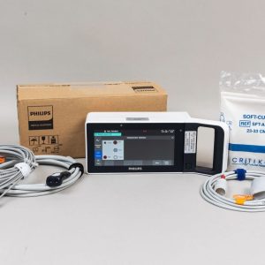 Philips X3 IntelliVue Vital Sign Monitor A05C06 With ECG, Masimo SPO2, NIBP, TEMP, PRESS