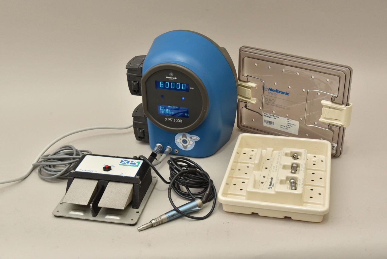 Medtronic Visao Otologic Drill Set with XPS 3000 System - Complete, Patient Ready
