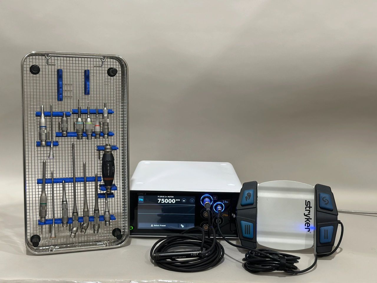 Stryker Pi Drive 2 Plus (πdrive 2+) Set with Stryker Core 2 Console and 15 Attachments