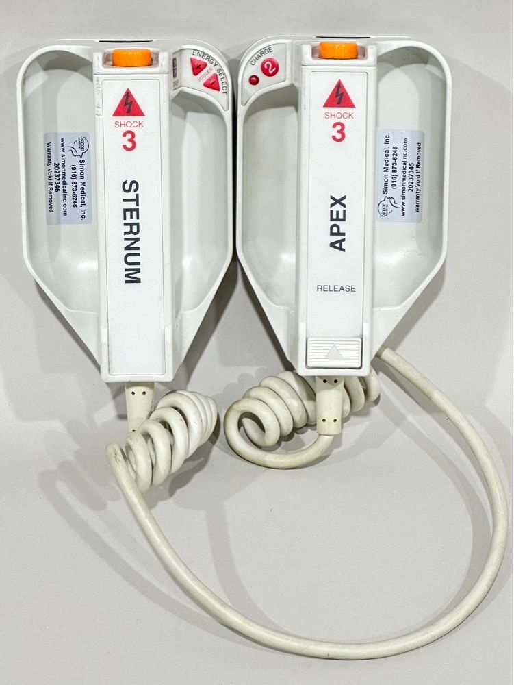 ZOLL External Hard Paddles 8000-1010-01 – M, E, R, CCT, And X Series