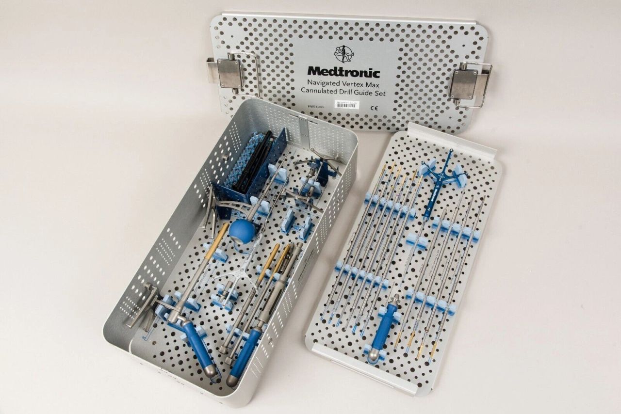 Medtronic Navigated Vertex Max Cannulated Drill Guide Set