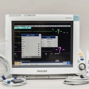 Philips IntelliVue MP70 Anesthesia Monitor With CO2 And Gas Analyzer G5 - Rev: J - M3001A - M3015A - M1019A