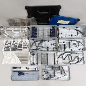 Stryker LUXOR LITe Decompression & Reliance LITe Tubular Microdiscectomy Retractor System with MIS Tubes, Dilators, Retractors & Instrument Trays