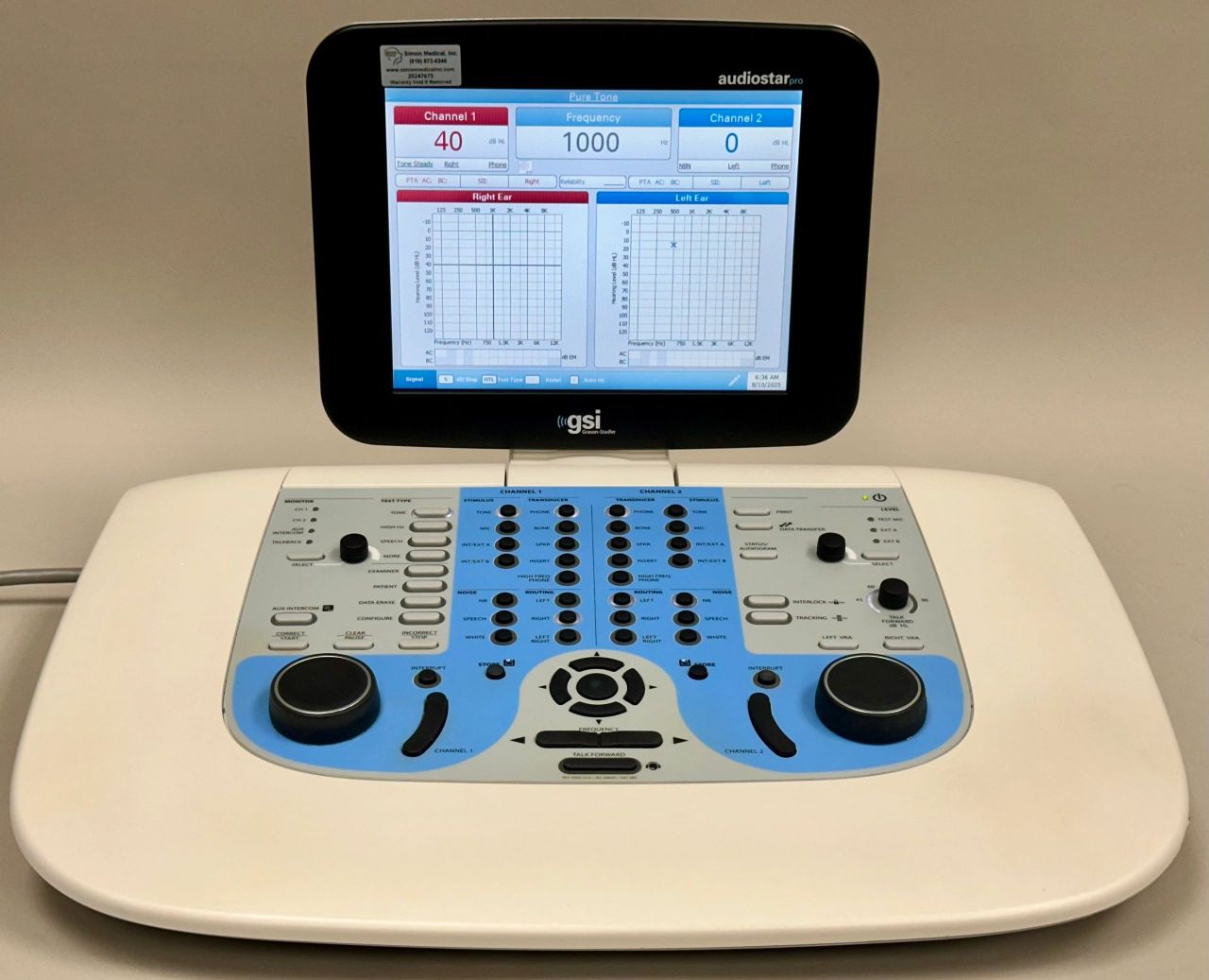 GRASON-STADLER GSI Audiostar Pro Audiometer