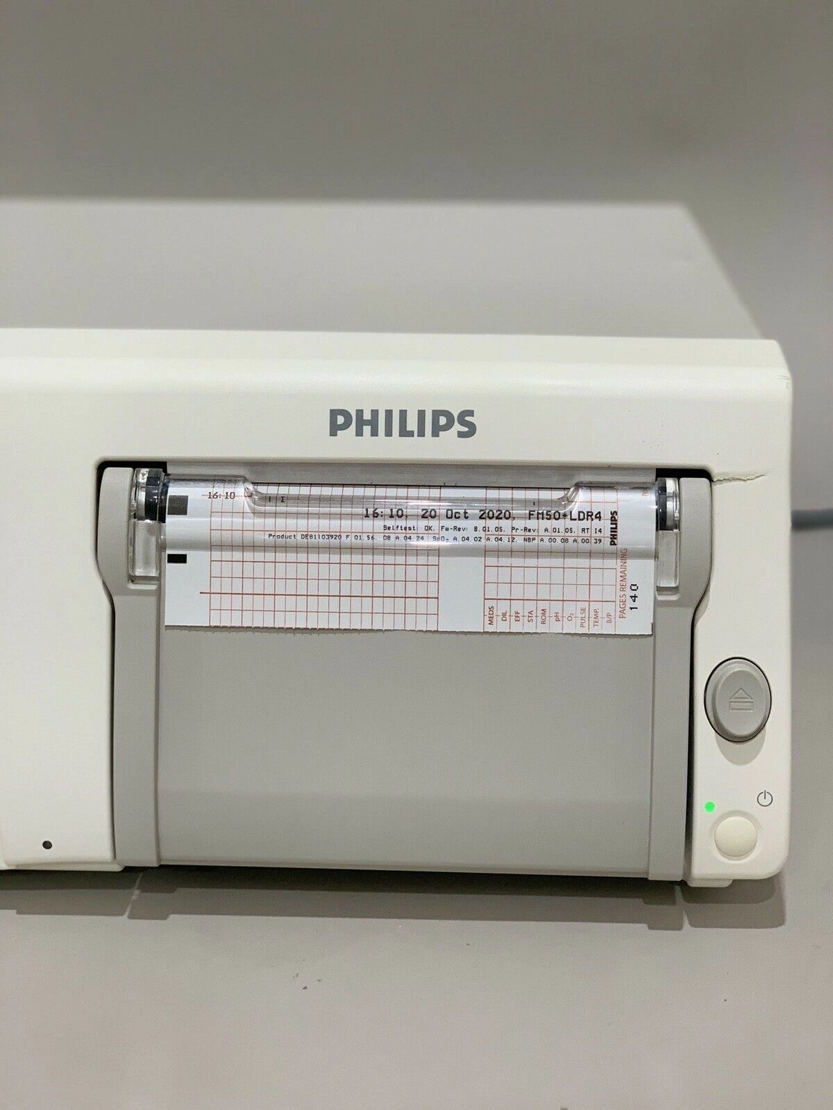 Philips Avalon FM50 M2705A Fetal Monitor With M2725A, M2726A, M2727A, M2720A - Image 3