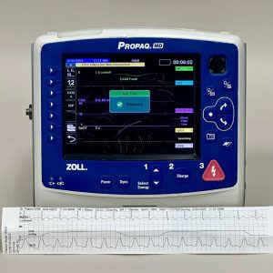ZOLL PROPAQ MD Defibrillator Monitor - 12 LEAD ECG, NELLCOR SPO2, CO2, NIBP, IBP, TEMP