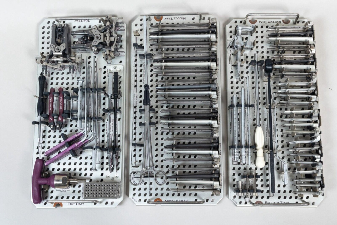 NuVasive MaXcess 4 XLIF 4th Generation Retractor System with Complete Instrument Set