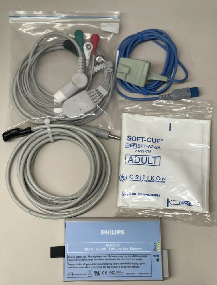 PHILIPS INTELLIVUE MP30 CO2 PATIENT MONITOR WITH M3001A AND M3015A MODULE - Image 9
