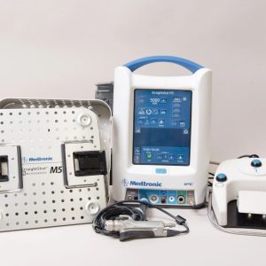 Medtronic M5 StraightShot Microdebrider Set 1899200 with IPC Console, EF200 Foot Pedal & Sterilization Case