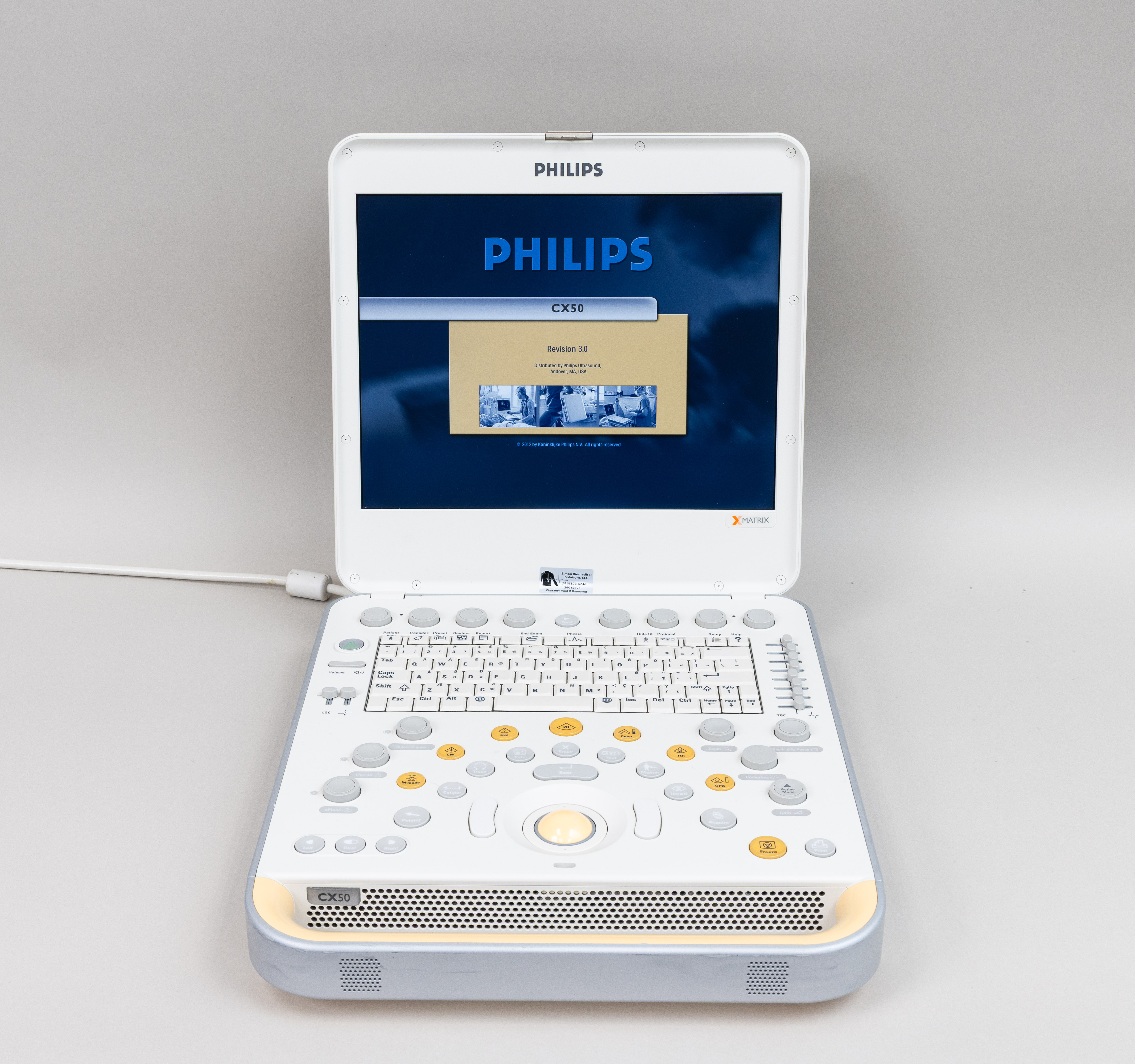 Philips CX50 Diagnostic Ultrasound System With AC Adapter
