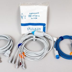 Philips Accessories Kit Cable Bundle - 5-Lead ECG, “FAST” SPO2, NIBP Hose, NIBP Cuff