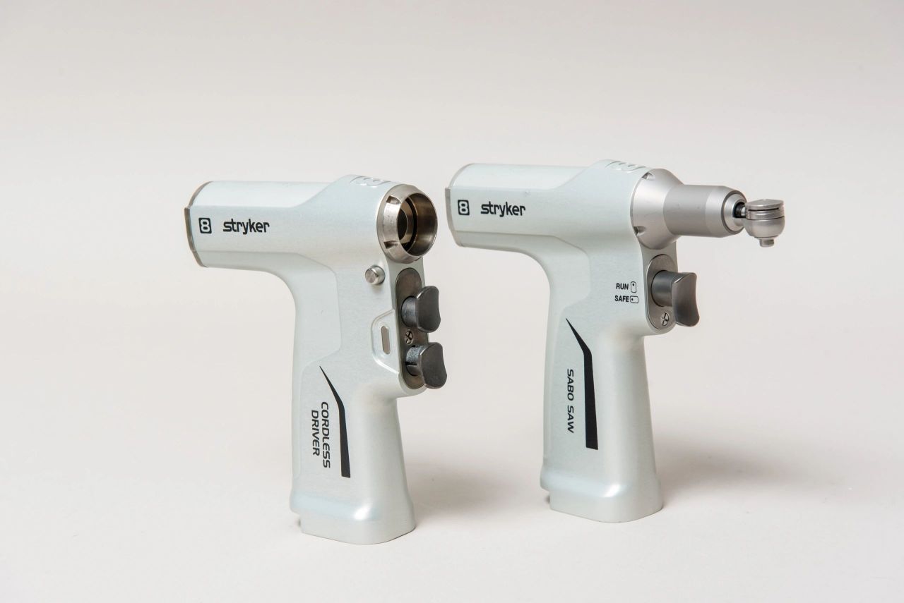 Stryker System 8 Cordless Driver MPN 4505-000-000 and Sabo Saw MPN 4508-000-000