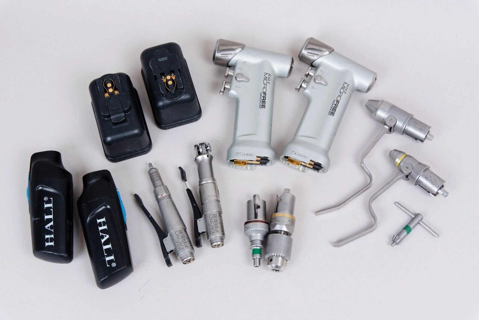 Conmed Hall MicroFree Drill Complete Set - Image 3