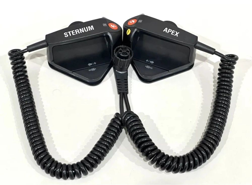 Physio-Control LIFEPAK 20e Defibrillator Monitor Complete With Hard Paddles, Battery, SPO2 Cable, ECG Cable, AED Mode, Pacing, Printer, & Power Cord - Image 7