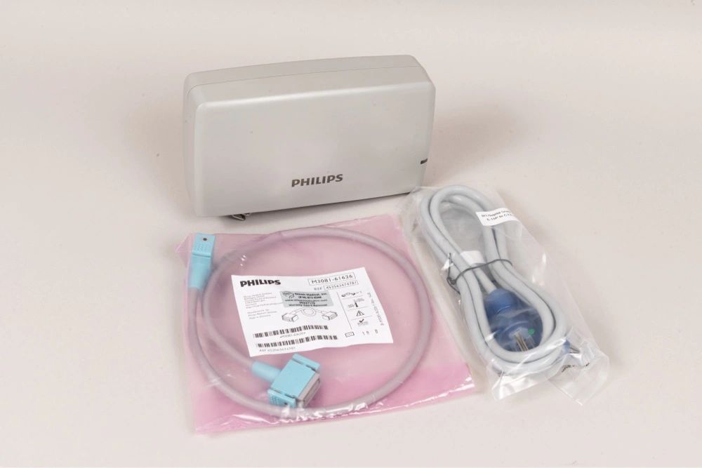 Philips IntelliVue MX100 Monitor 867033 With M8023A Charger & Cables - Image 6