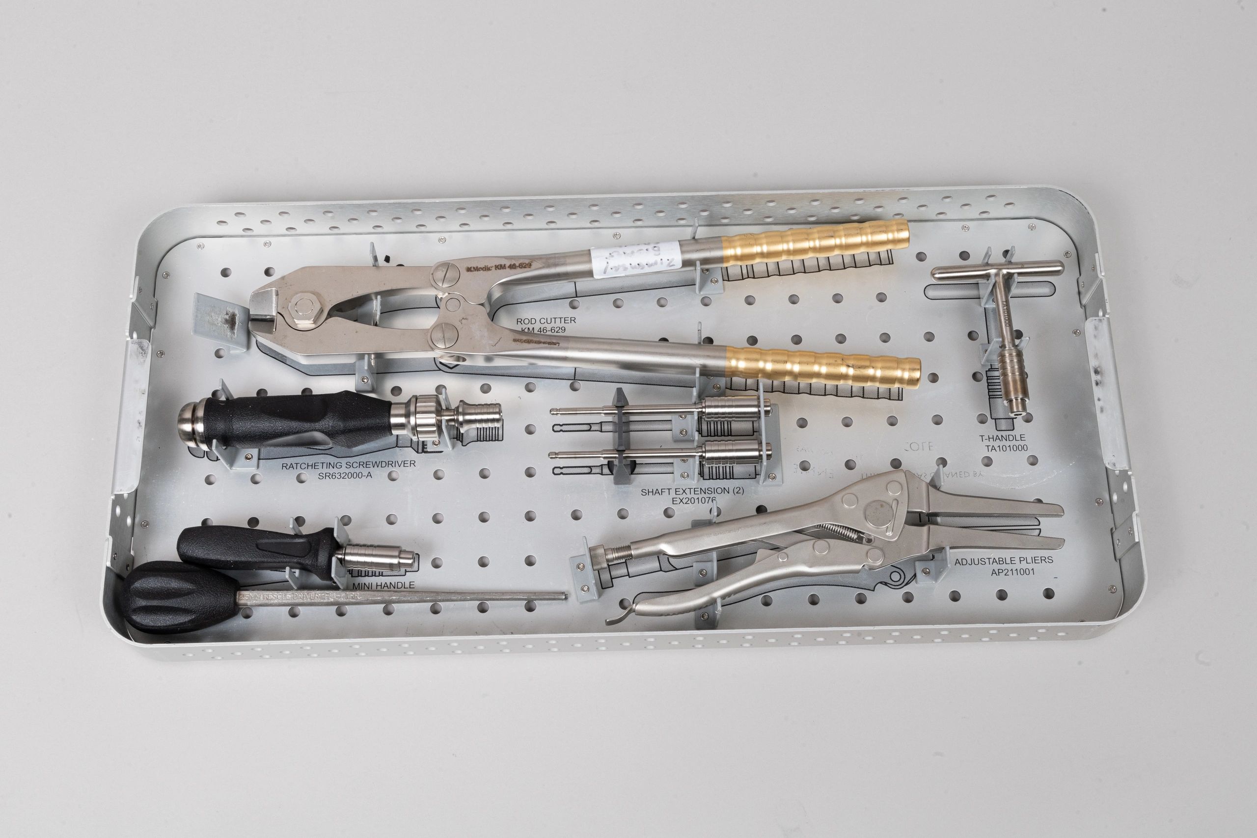 Teleflex Medical Evolution-C Cervical Screw Removal Set; MPN: ES-20001 - Image 2
