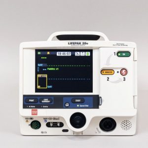 Physio-Control LIFEPAK 20e Defibrillator Monitor With SPO2, ECG, AED Mode, Pacing, & Printer