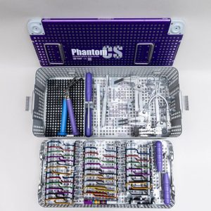 TSI Tedan Phantom CS-1600 Cervical Retractor System with Distraction and Complete Blade Set