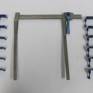 COMPLETE V. Mueller Titanium ANKENEY Sternal Retractor CH1290 CH1290-1