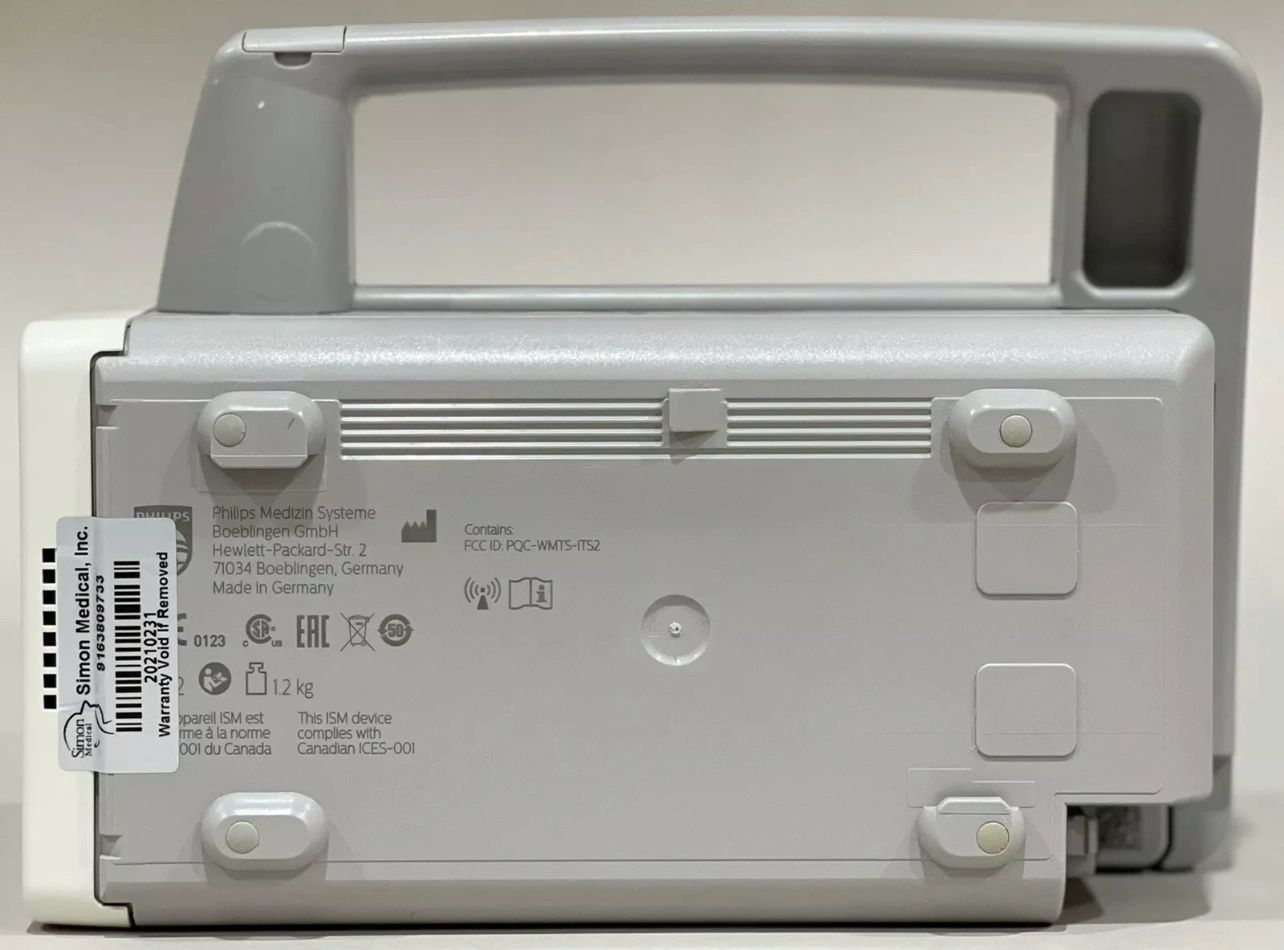 PHILIPS INTELLIVUE X2 M3002A PORTABLE MONITOR WITH NEW BATTERY AND ACCESSORIES - Image 3
