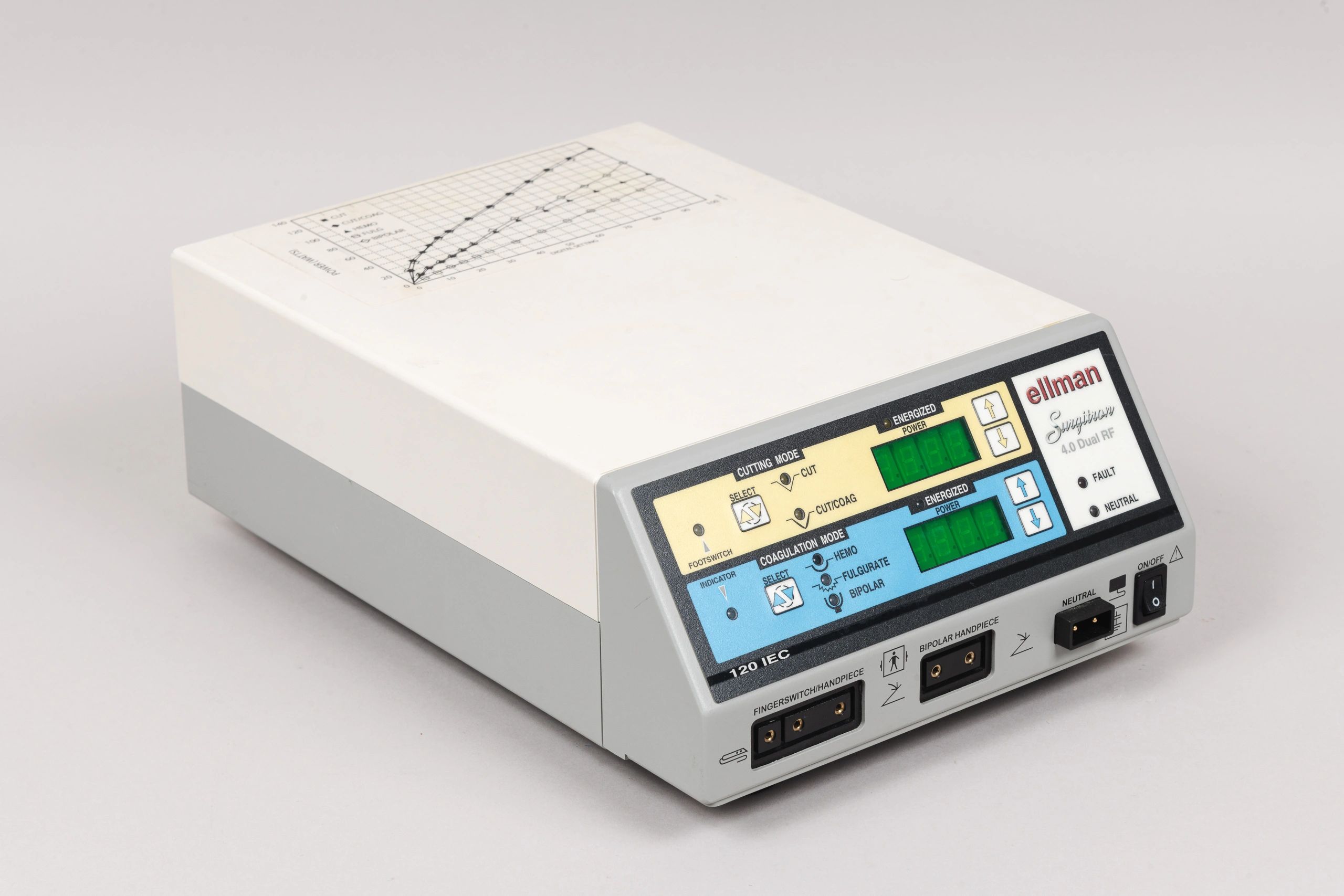Ellman Surgitron 4.0 Dual RF 120 IEC P/N 2480234 with Pedal - Image 4