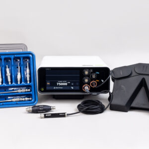 Stryker 5407-300-000 Pi Drive Plus Surgical Power System with CORE 2 Console, Foot Pedal, Attachments and Sterilization Case for Neurosurgery, Spine and Orthopedic Surgery