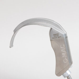 Karl Storz C-MAC 8404HX HD D-BLADE video laryngoscope for difficult adult airway management with integrated CMOS imaging.