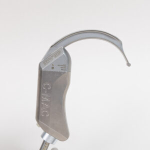 Karl Storz C-MAC 8404HXP pediatric D-BLADE HD video laryngoscope for difficult pediatric airway management and intubation.