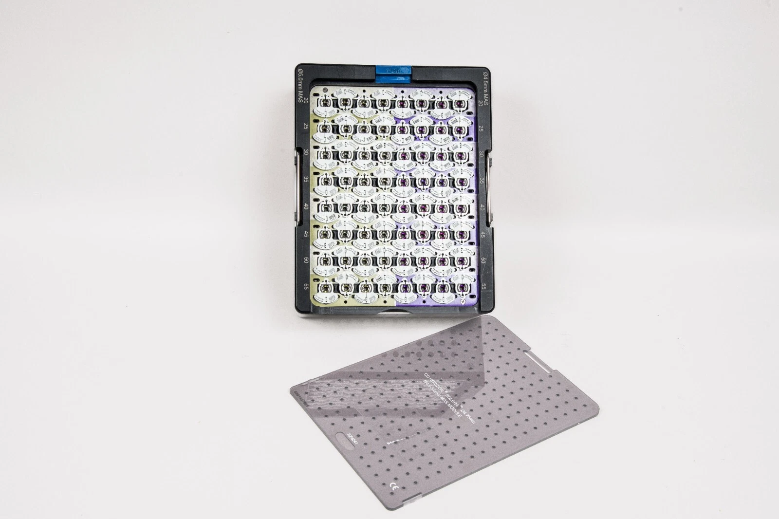 Medtronic CD HORIZON SOLERA 4.75 mm / 4.5–5.5 mm MAS Module with multi-axial pedicle screws for spinal fixation procedures.