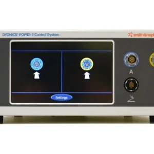 Smith & Nephew DYONICS POWER II Control System REF 72200873 with touchscreen interface for compatible DYONICS Platinum arthroscopy handpieces.
