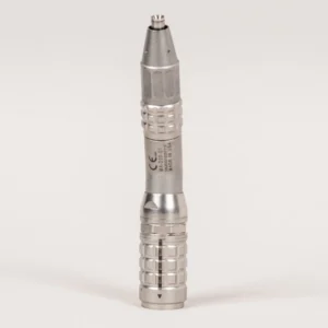 Anspach Minimal Access Angle Driver MA-D20-G1 powered surgical attachment for minimally invasive orthopedic, spine, and neurosurgical procedures.