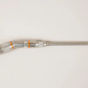 Medtronic Midas Rex AVA15 15 cm Angled Variable Attachment compatible with Medtronic Midas Rex surgical power systems for cranial and spine procedures.