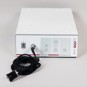 Richard Wolf Endocam Performance HD camera control unit 5514751 with EndoCam Performance camera head 5514951 for high-definition endoscopic imaging.