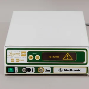 Medtronic Midas Rex Legend EC200 Console compatible with EM100 and EM200 electric motors for neurosurgical and spine surgical power systems.