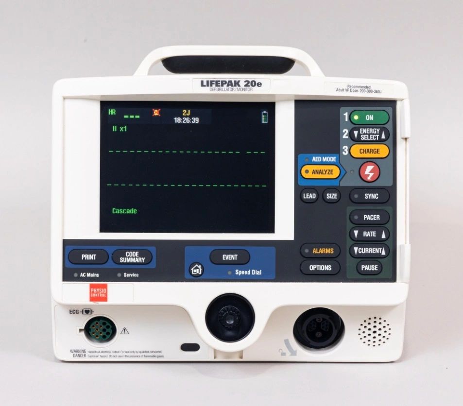 Physio-Control LIFEPAK 20e Defibrillator With Paddles - Image 2