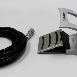 Medtronic Midas Rex PC700 pneumatic foot control with pneumatic hose for compatible MR7 and MR8 surgical power systems.