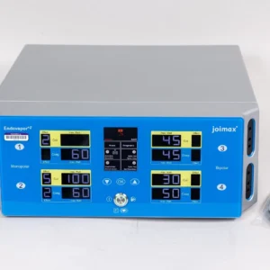 joimax Endovapor®2 Multi Radio Frequency System JEVD0202 with neutral electrode connecting cable for endoscopic spine surgery and radiofrequency tissue vaporization.