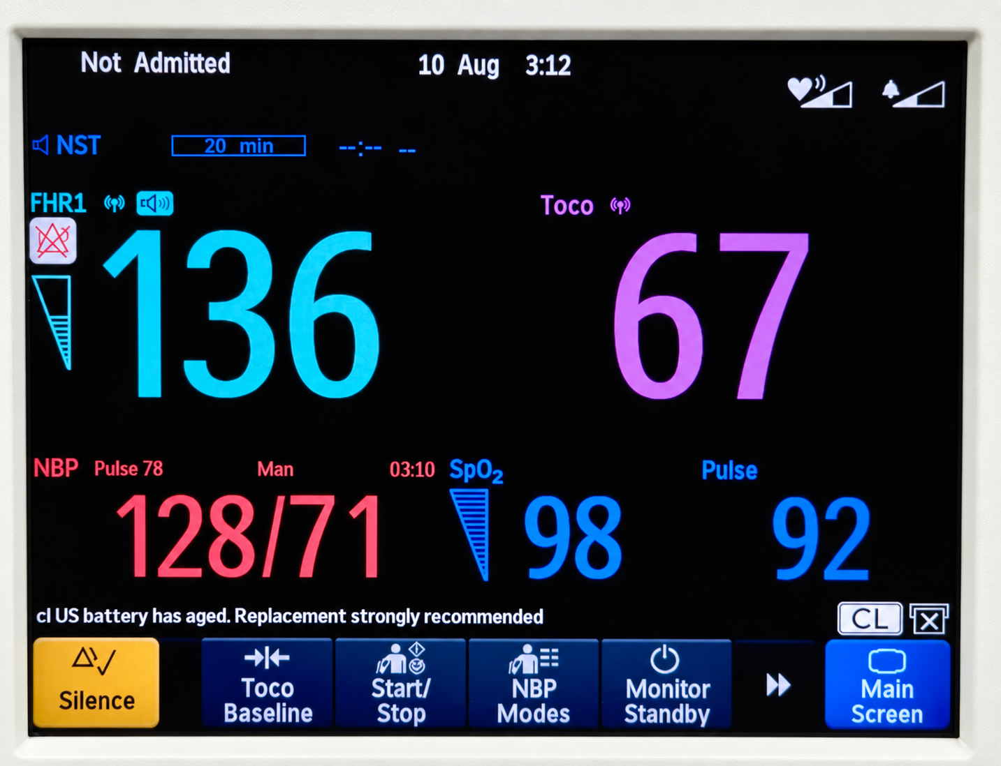 Philips Avalon FM50 Fetal Monitor With Avalon CL Wireless Set - Image 2