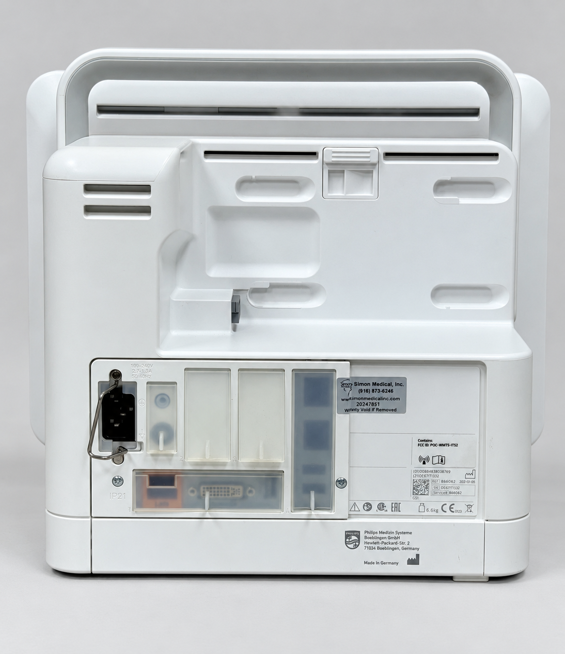 Philips IntelliVue MX450 Patient Monitor With X3, Batteries, & Cables - Image 5
