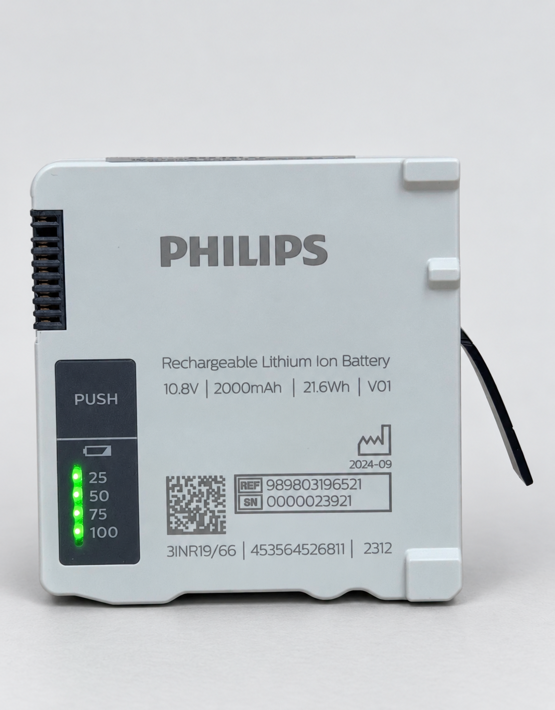 Philips IntelliVue MX450 Patient Monitor With X3, Batteries, & Cables - Image 16